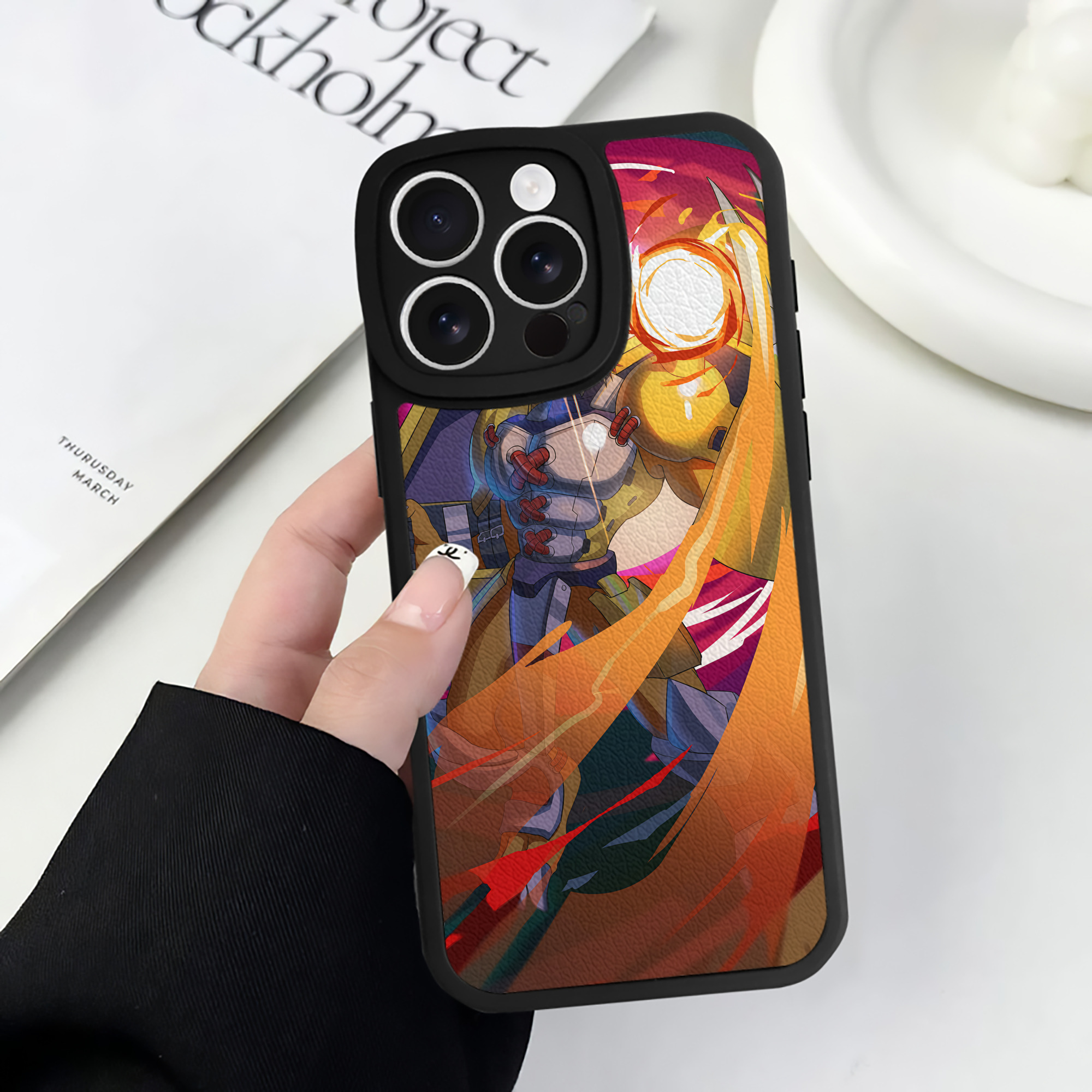 （画像用） Digimon デジタルモンスター/デジモン 【iPhone 16シリーズ対応】シリコンスマホケース（レザー調） 材質：シリコン